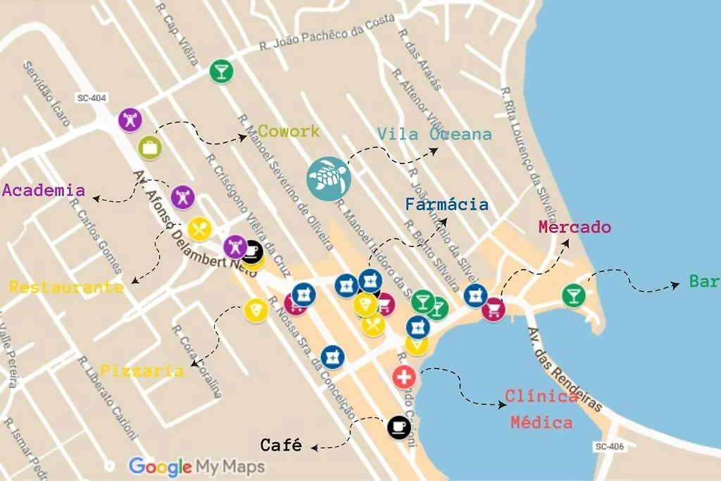 Estacionamento-1000Mbps-Ac-Smart Tv-Piscina Apartment Florianopolis Brazil